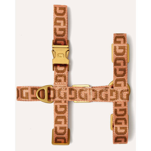 Dogguo Hondenharnas DG-HARNESS-APRICOT/BROWN-XS afbeelding