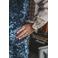 Your Wishes gilet blauw met pailletten