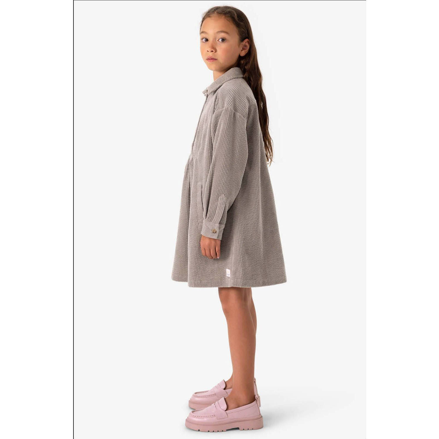 Sissy-Boy corduroy blousejurk lichtgroen