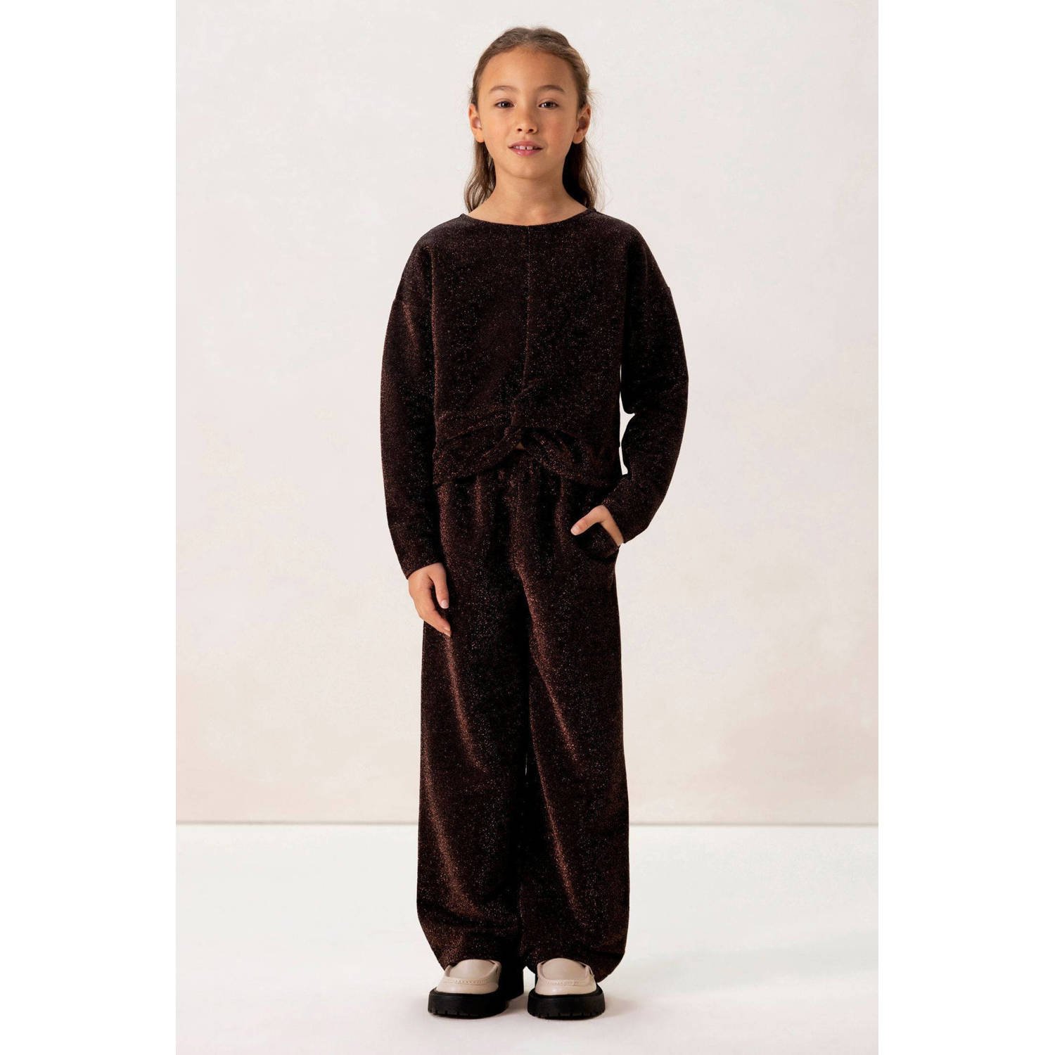 Sissy-Boy wide leg casual broek brons