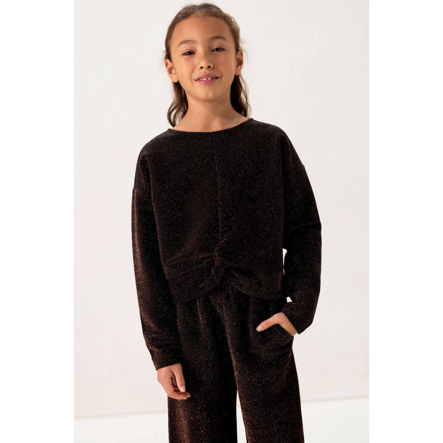 Sissy-Boy wide leg casual broek brons