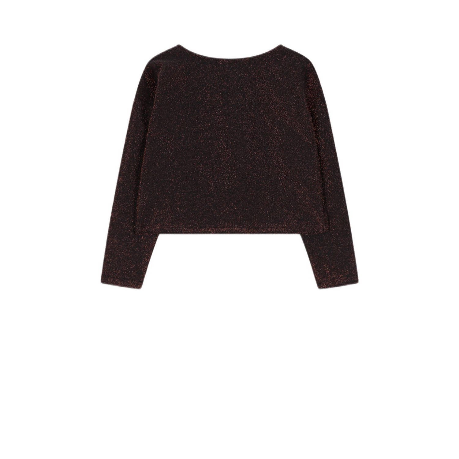 Sissy-Boy longsleeve brons met glitter