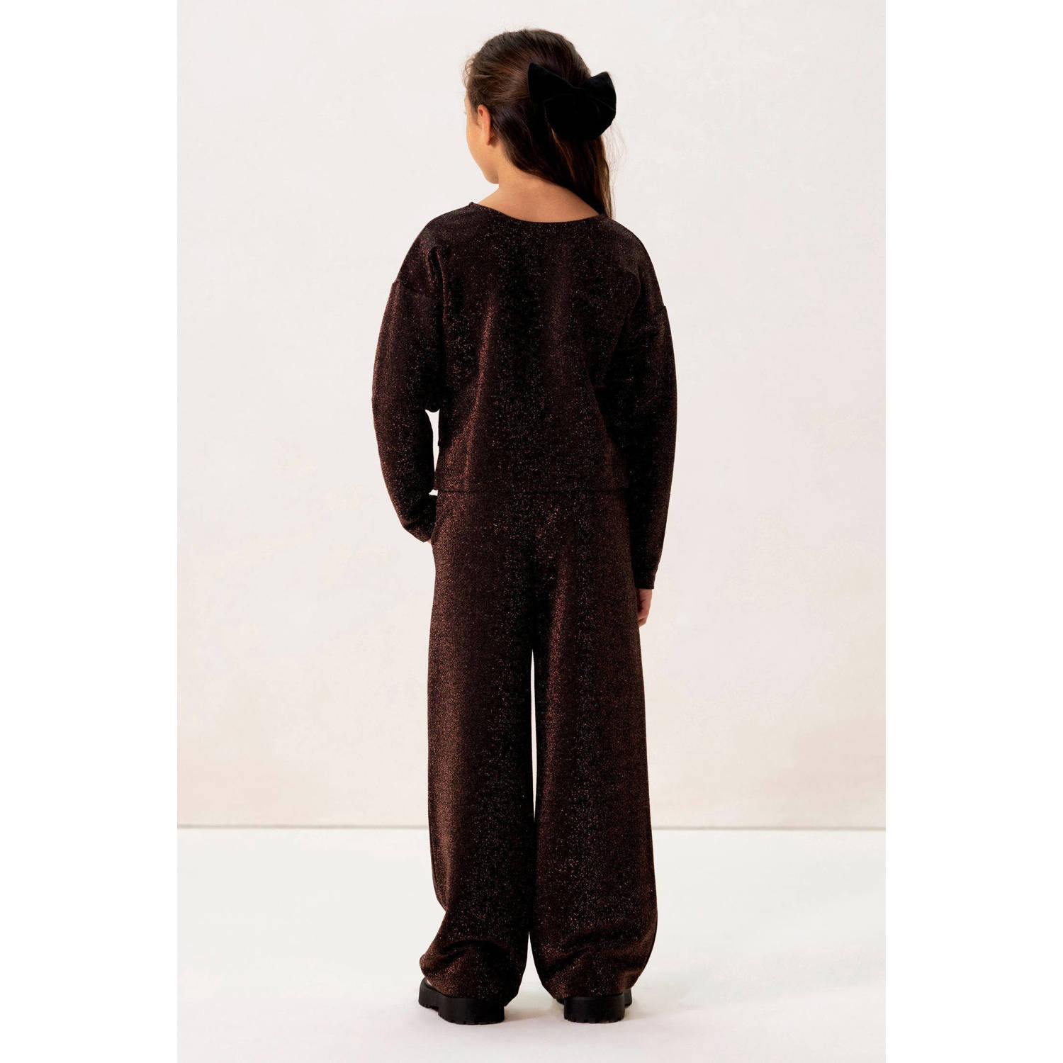 Sissy-Boy longsleeve brons met glitter