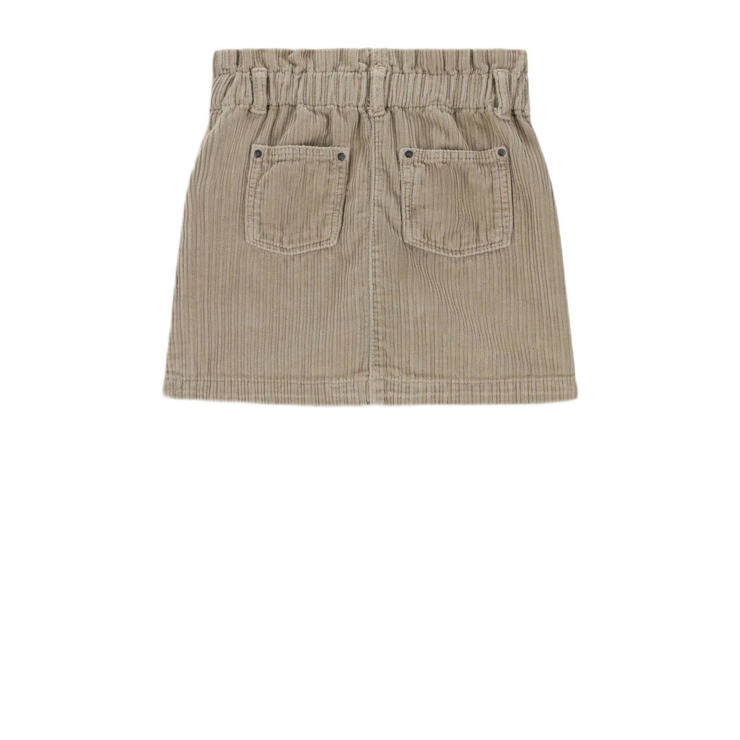 Sissy-Boy corduroy korte rok lichtgroen