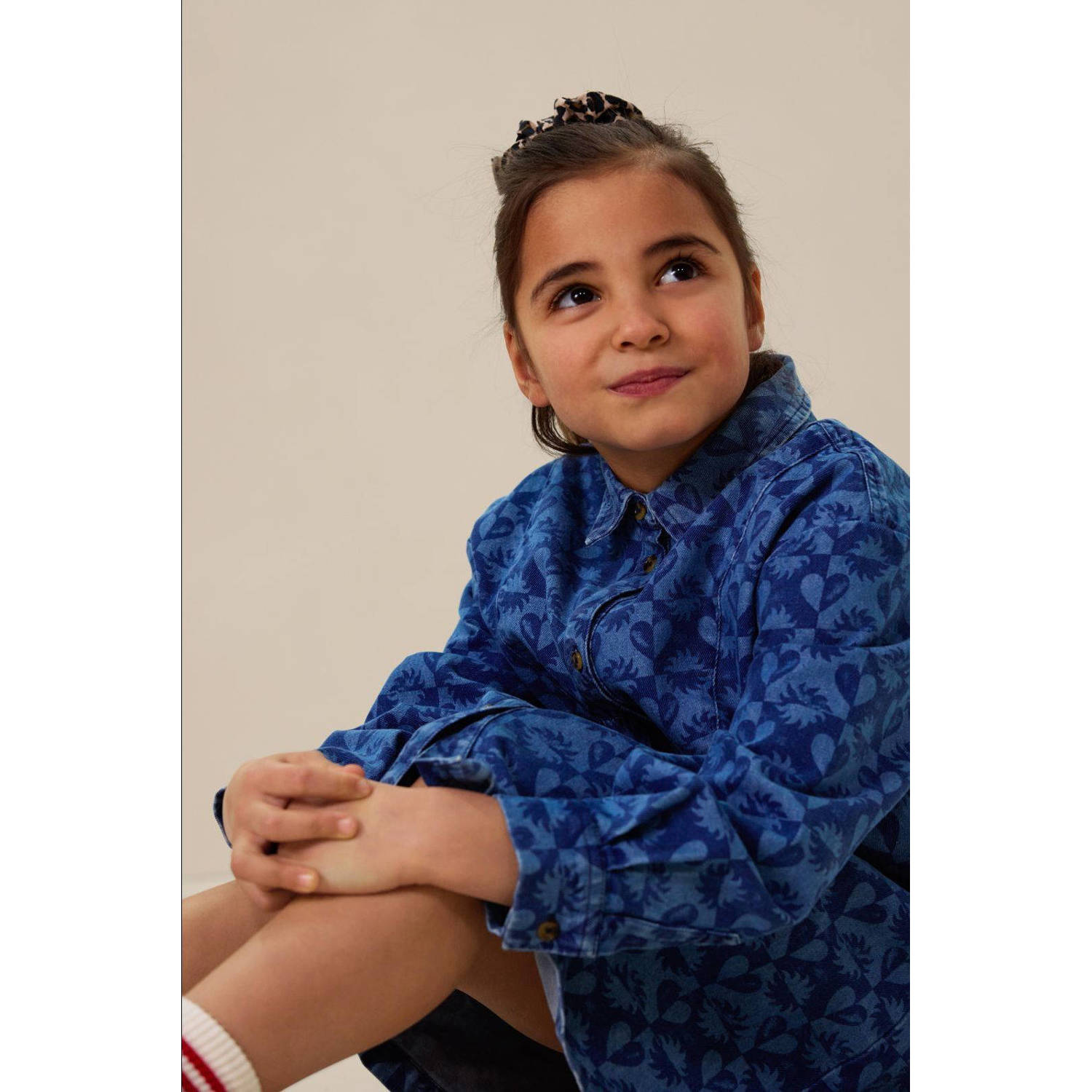 Sissy-Boy denim spijkerjurk medium blue denim