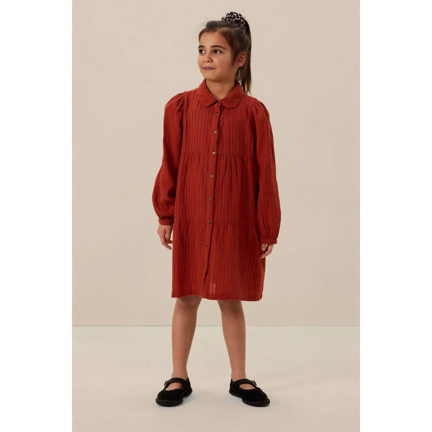 Sissy-Boy blousejurk roodbruin