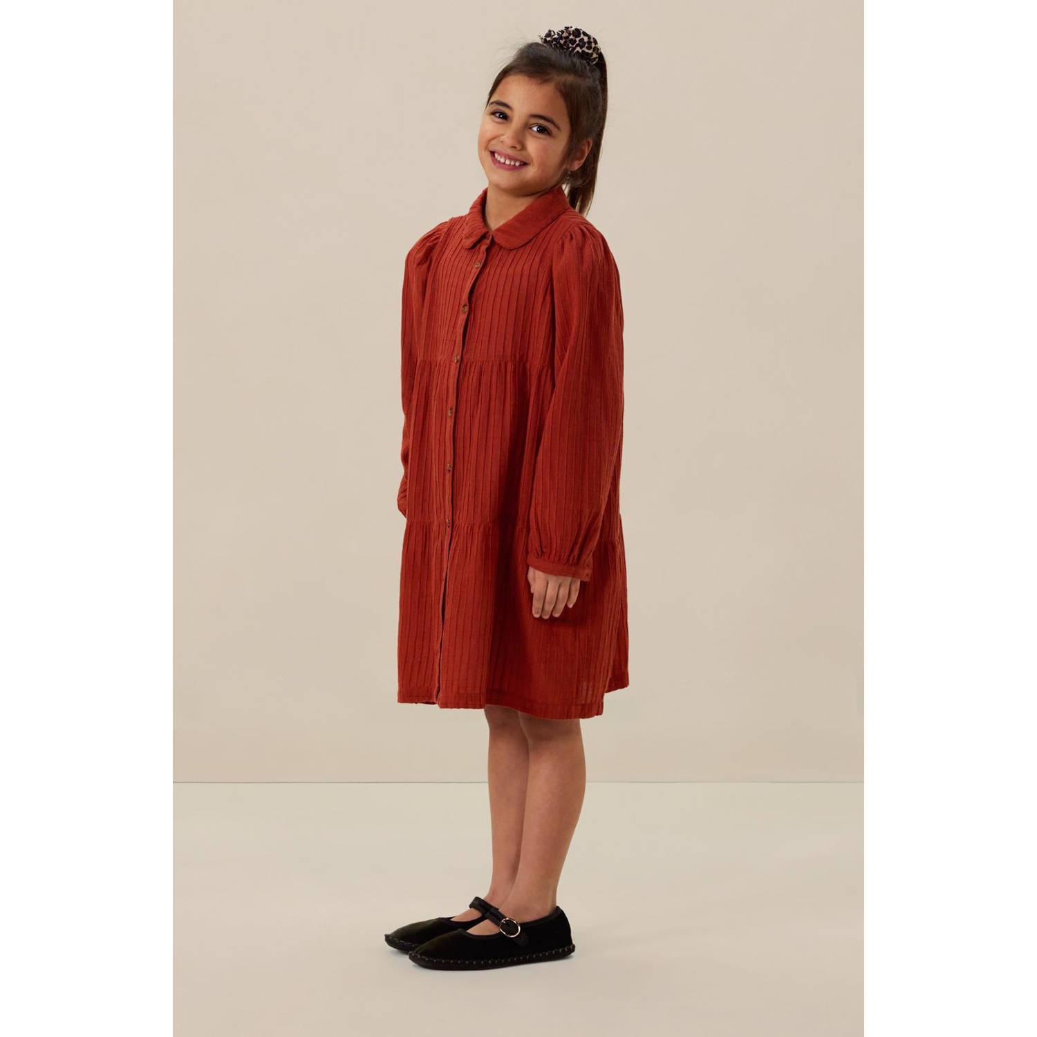 Sissy-Boy blousejurk roodbruin