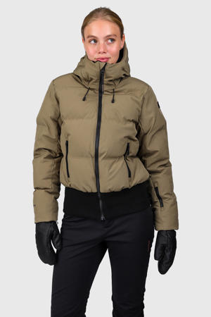 ski-jas Firecrown olijfgroen