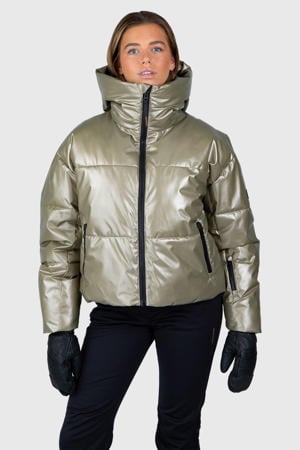 ski-jas Fiaskia grijsgroen metallic