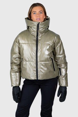 ski-jas Fiaskia grijsgroen metallic