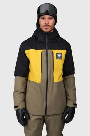 ski-jas Aratin olijfgroen