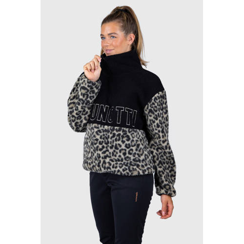 Brunotti fleecetrui Chondra bruin afbeelding