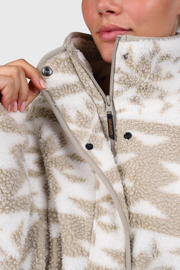 thumbnail: Brunotti fleece trui Powchou beige