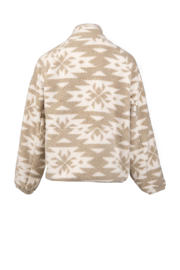 thumbnail: Brunotti fleece trui Powchou beige