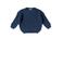 Your Wishes trui blauw grof gebreid