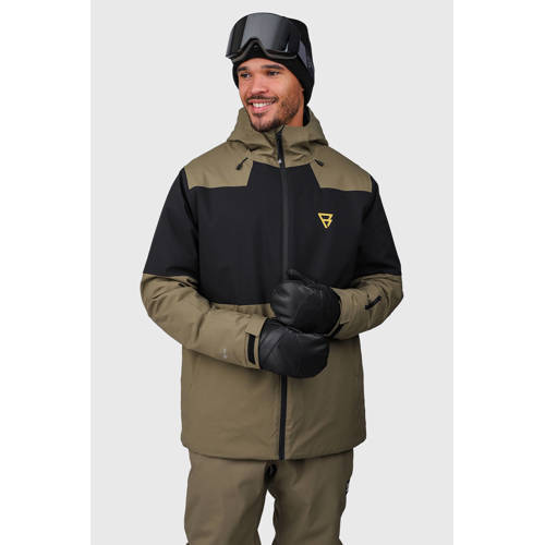 Brunotti ski jas Stores olijfgroen afbeelding