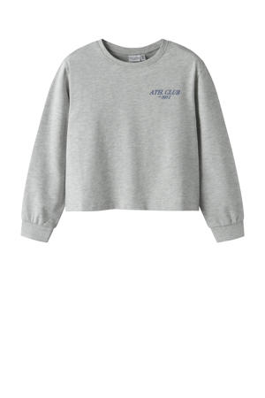sweater grijs melange