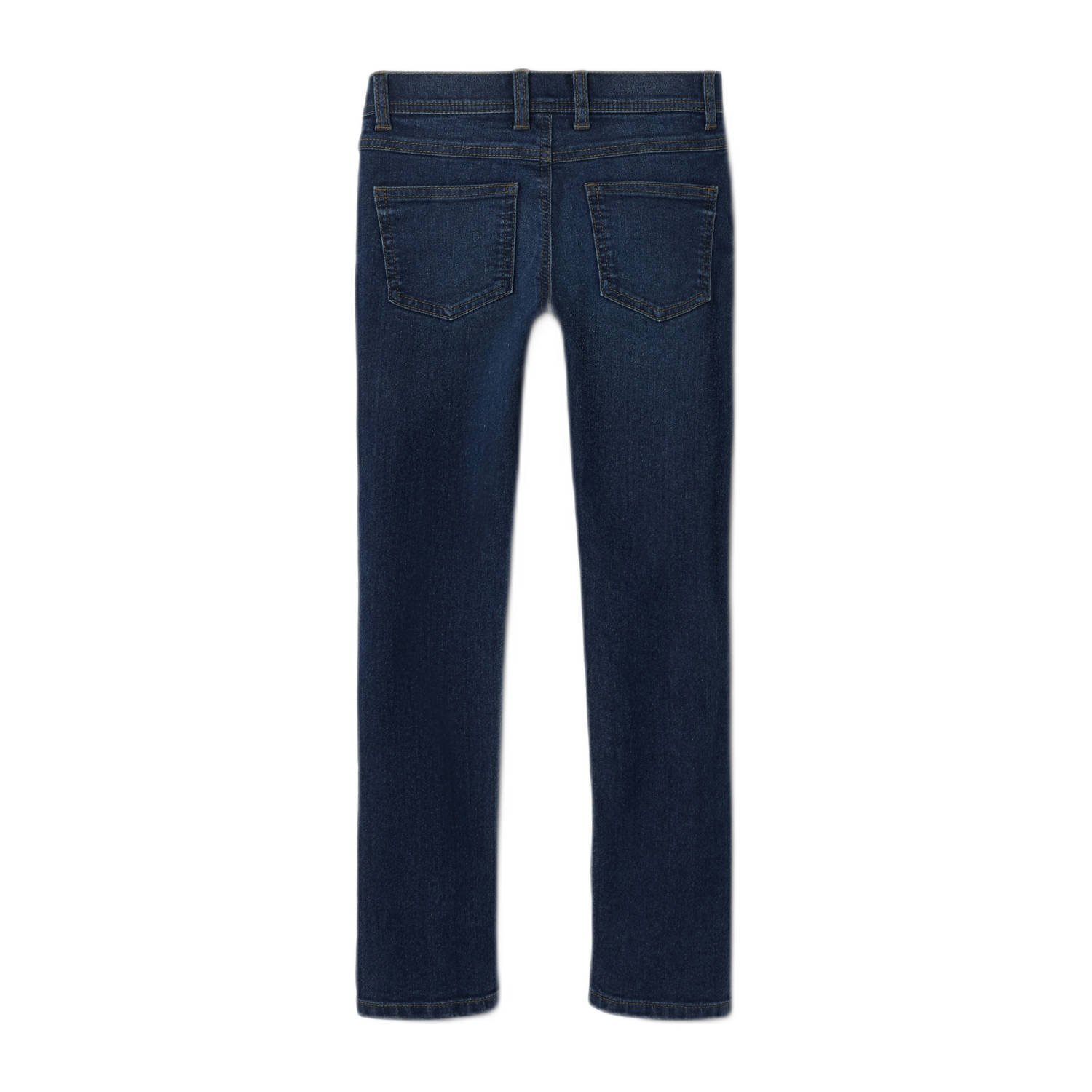 NAME IT KIDS slim fit jeans dark blue denim
