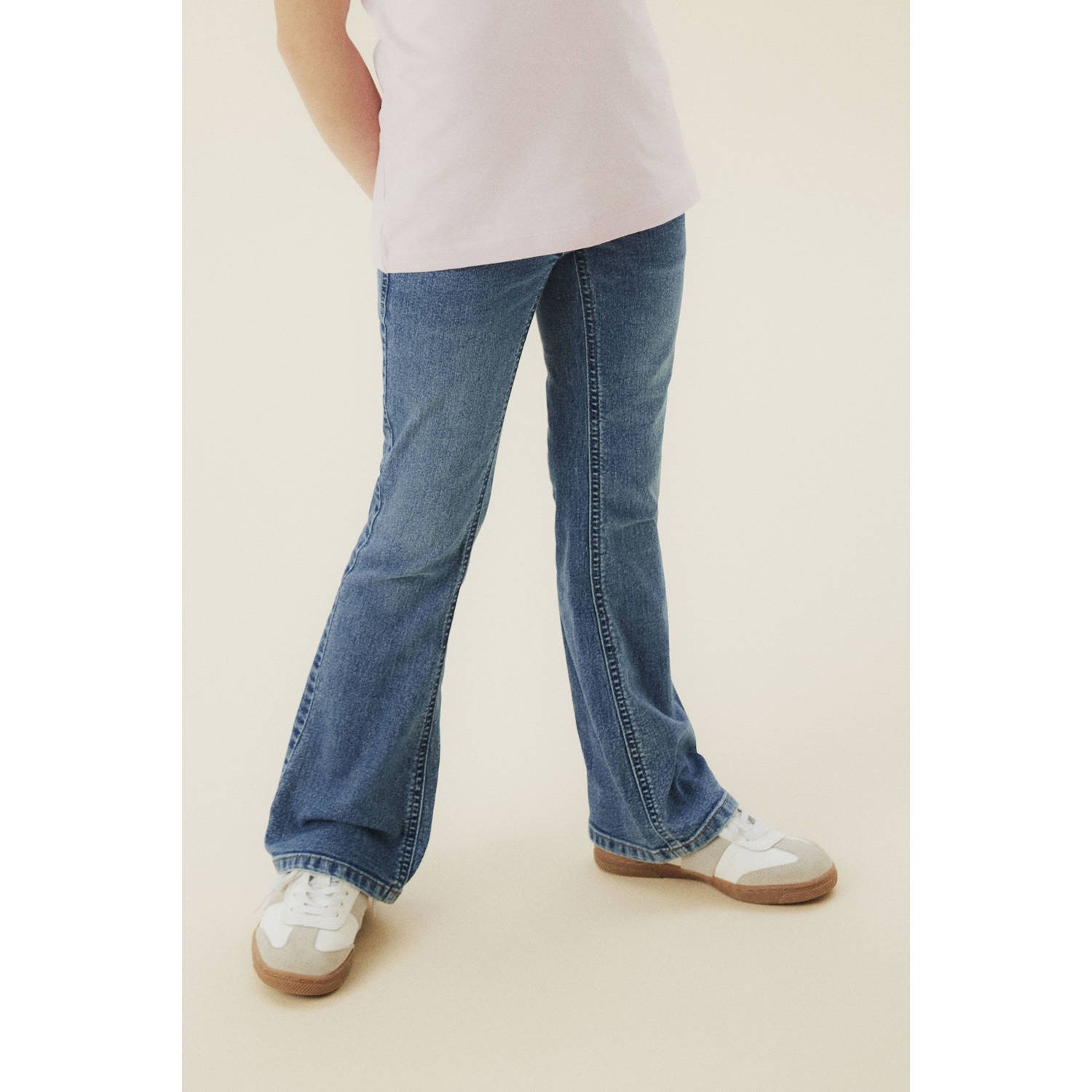NAME IT KIDS bootcut jeans medium blue denim