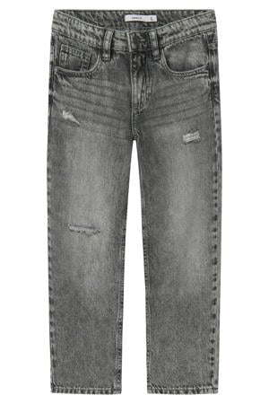 tapered jeans medium grey denim
