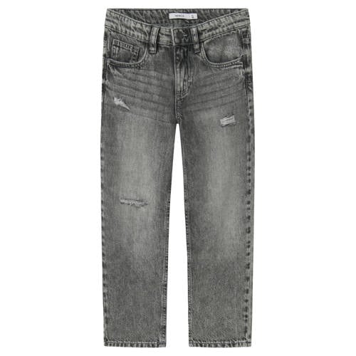 NAME IT KIDS tapered jeans medium grey denim afbeelding