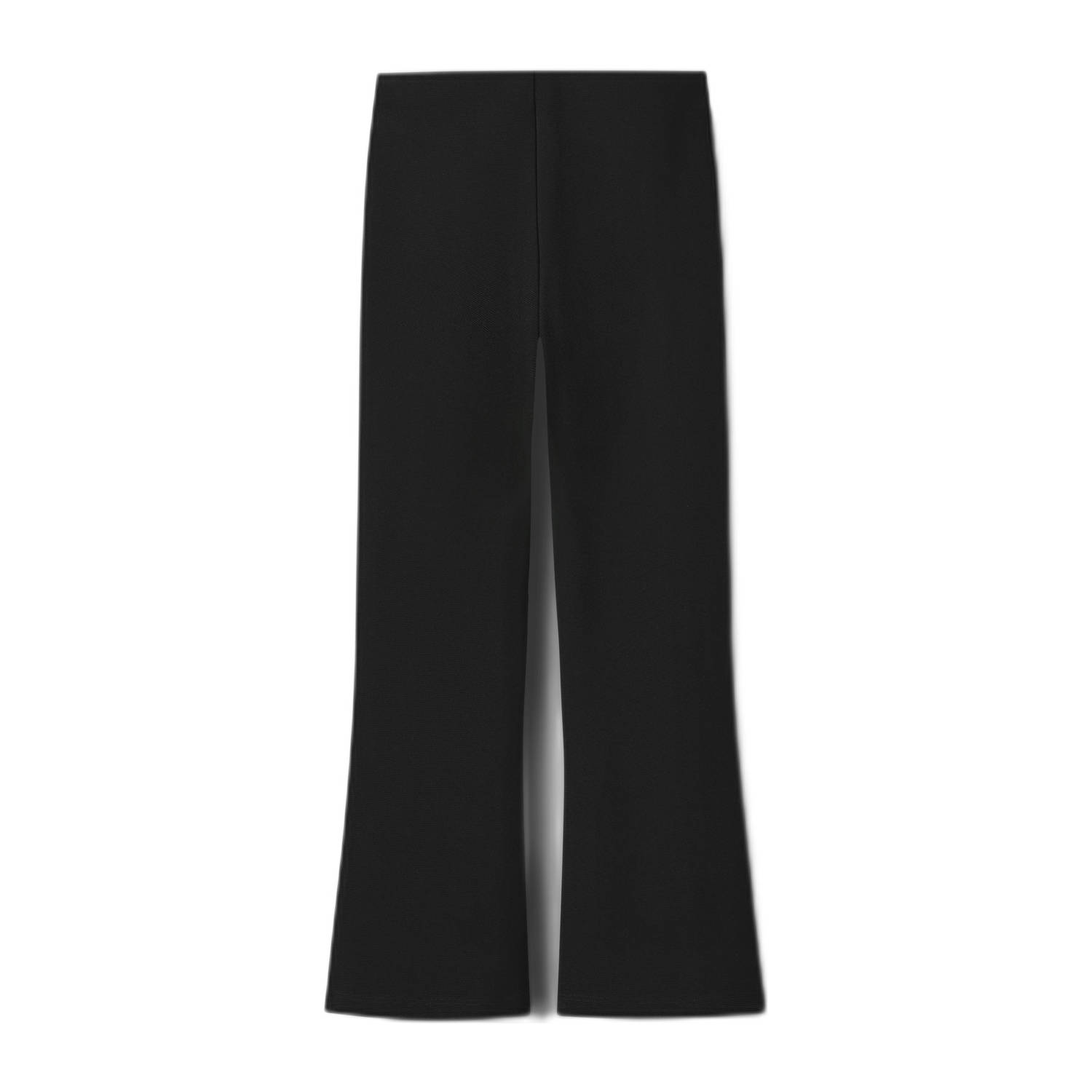 NAME IT KIDS bootcut casual broek zwart