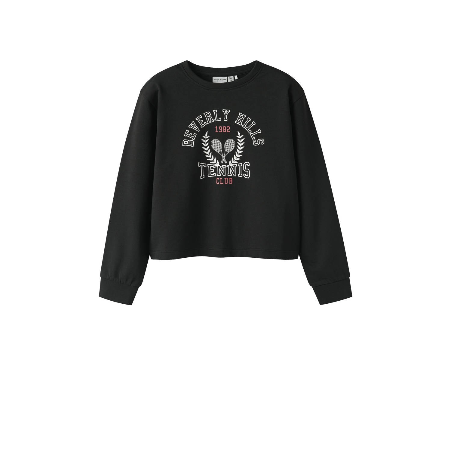 NAME IT KIDS sweater zwart