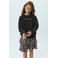 NAME IT KIDS sweater zwart