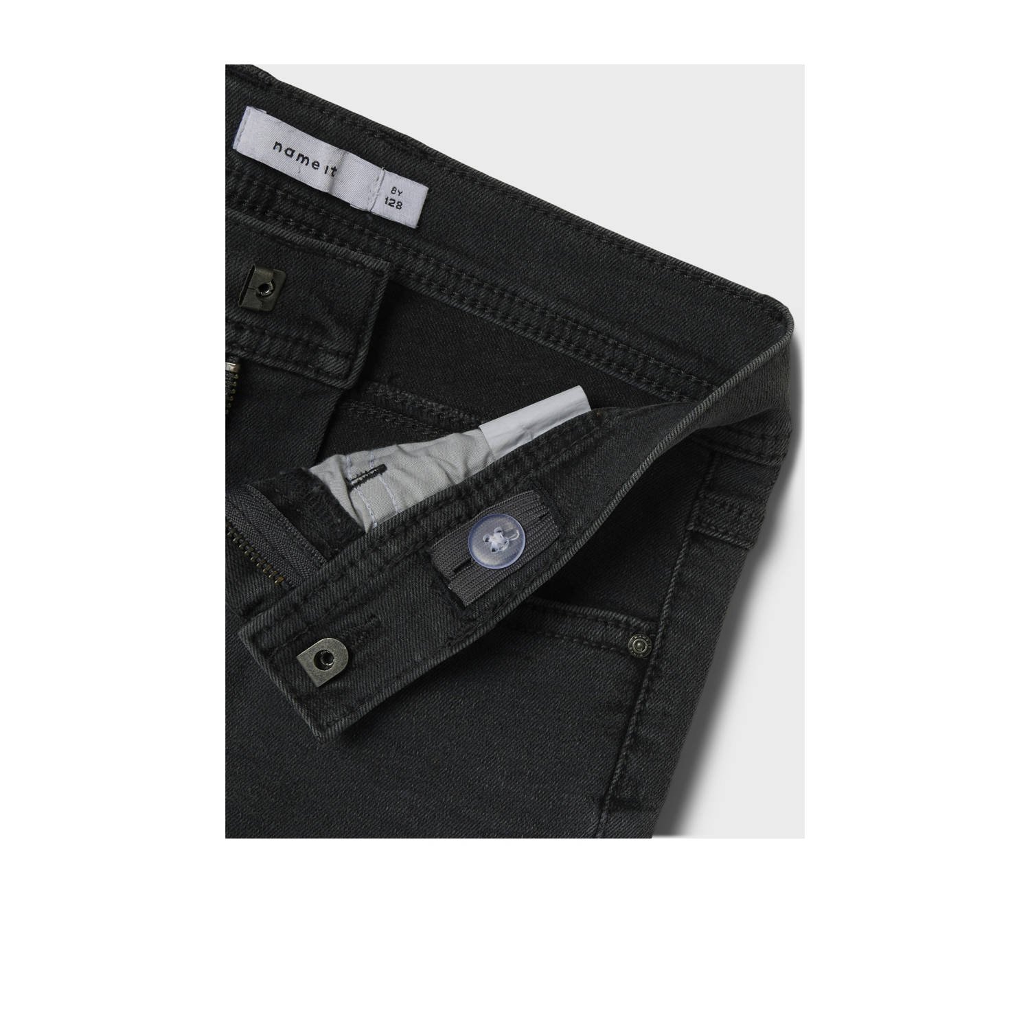 NAME IT KIDS slim fit jeans grey denim
