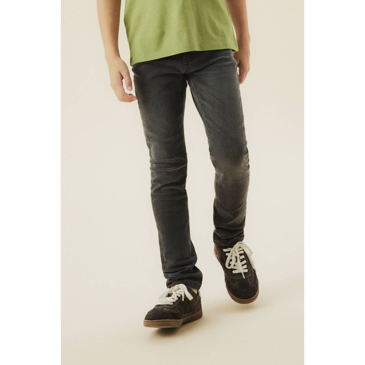 NAME IT KIDS slim fit jeans grey denim