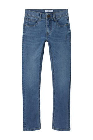slim fit jeans medium blue denim