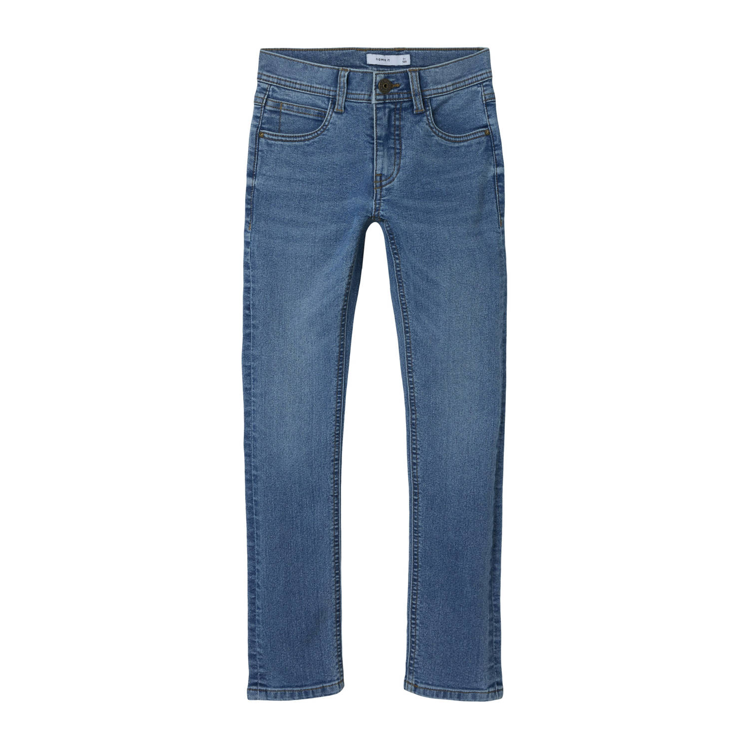 NAME IT KIDS slim fit jeans medium blue denim