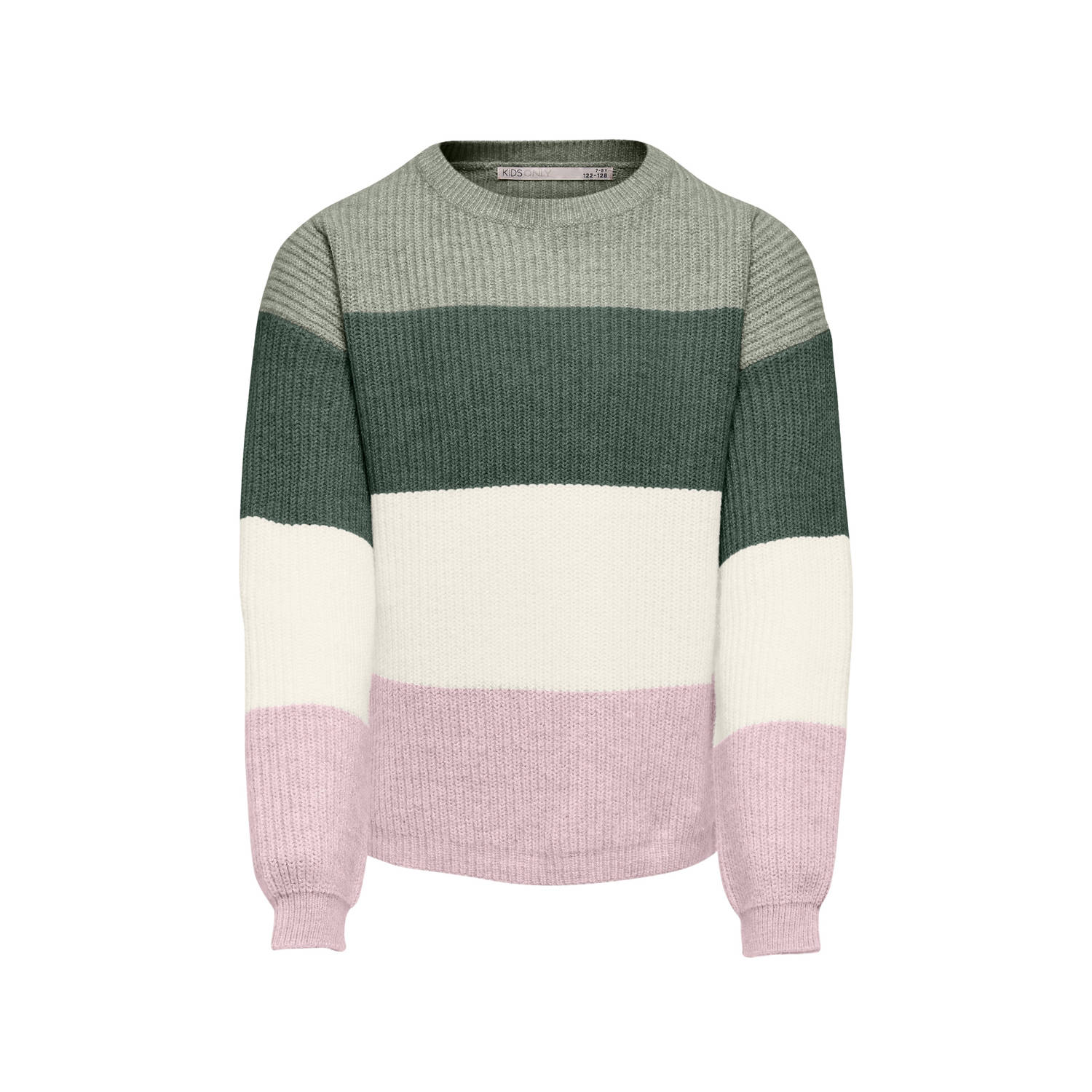 KIDS ONLY Gebreide trui KOGSANDY L S STRIPE PULLOVER KNT NOOS