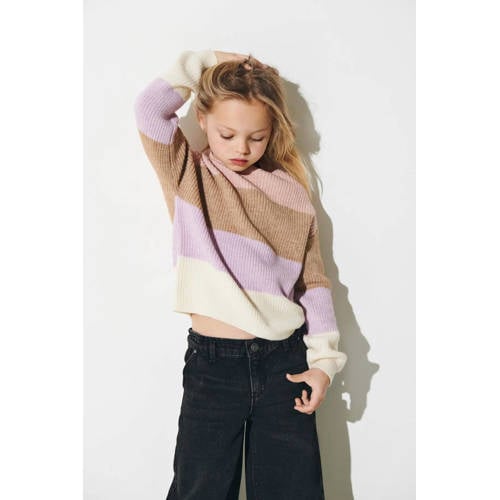 KIDS ONLY GIRL trui roze gebreid roze/beige/lila afbeelding