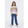 KIDS ONLY GIRL trui roze gebreid roze/beige/lila
