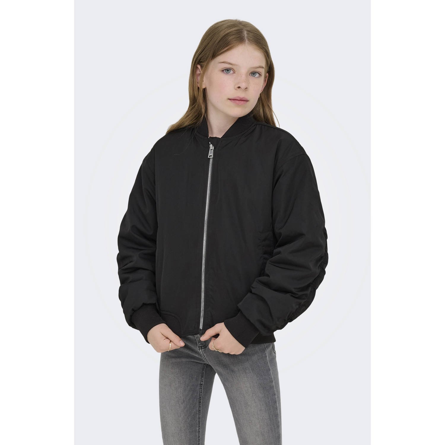ONLY KIDS GIRL bomberjack zwart