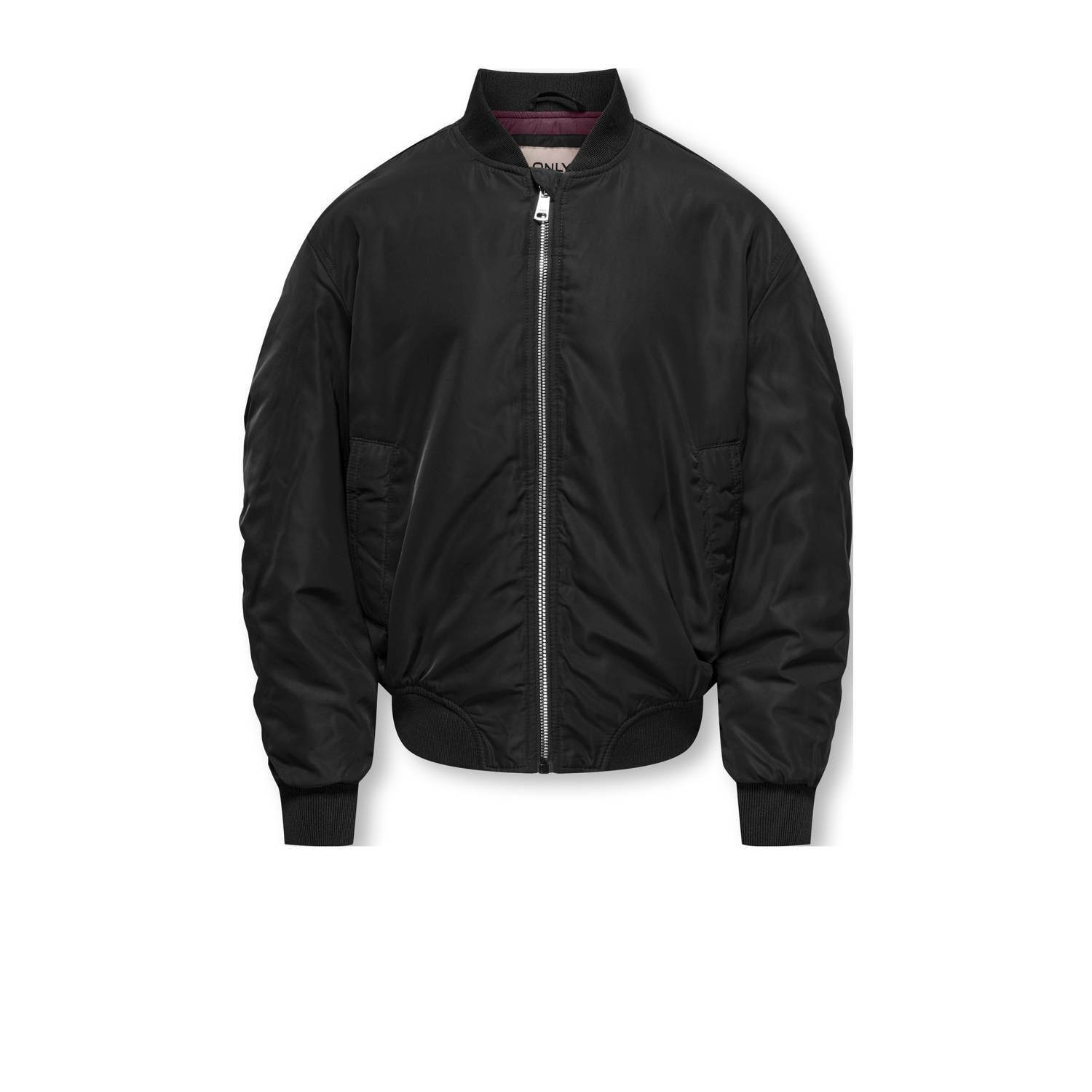 ONLY KIDS GIRL bomberjack zwart