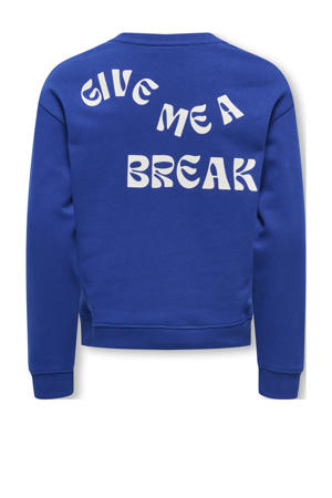 sweater blauw