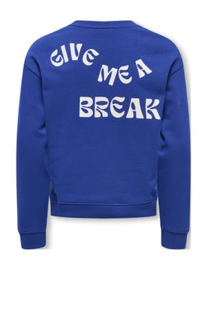 sweater blauw