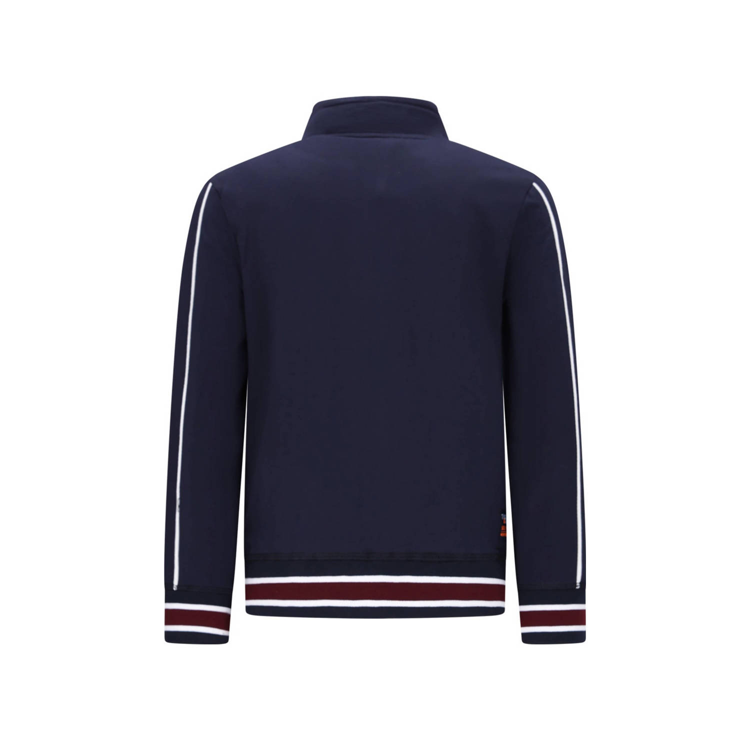 TYGO & vito sweatvest donkerblauw