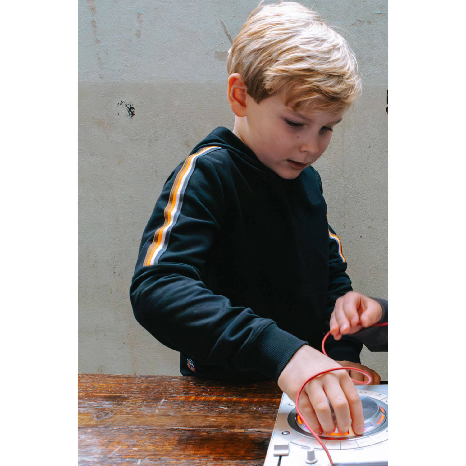 TYGO & vito hoodie zwart