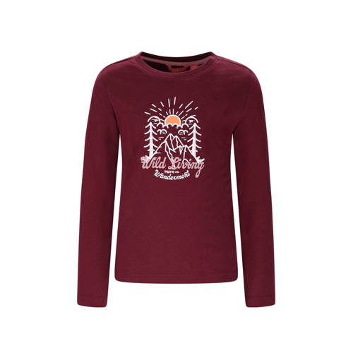 TYGO & vito longsleeve donkerrood afbeelding