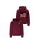 TYGO & vito hoodie donkerrood