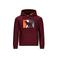 TYGO & vito hoodie donkerrood
