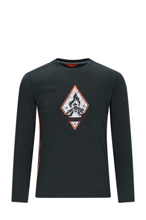 longsleeve donkergroen