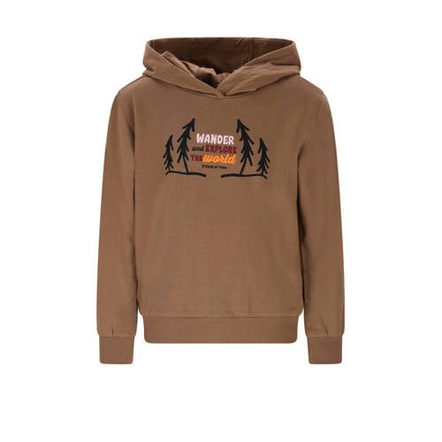 TYGO & vito hoodie bruin afbeelding