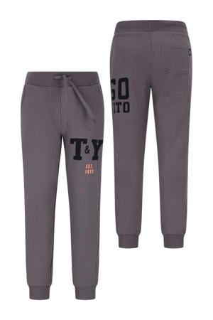 regular joggingbroek grijs