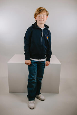 sweatvest donkerblauw