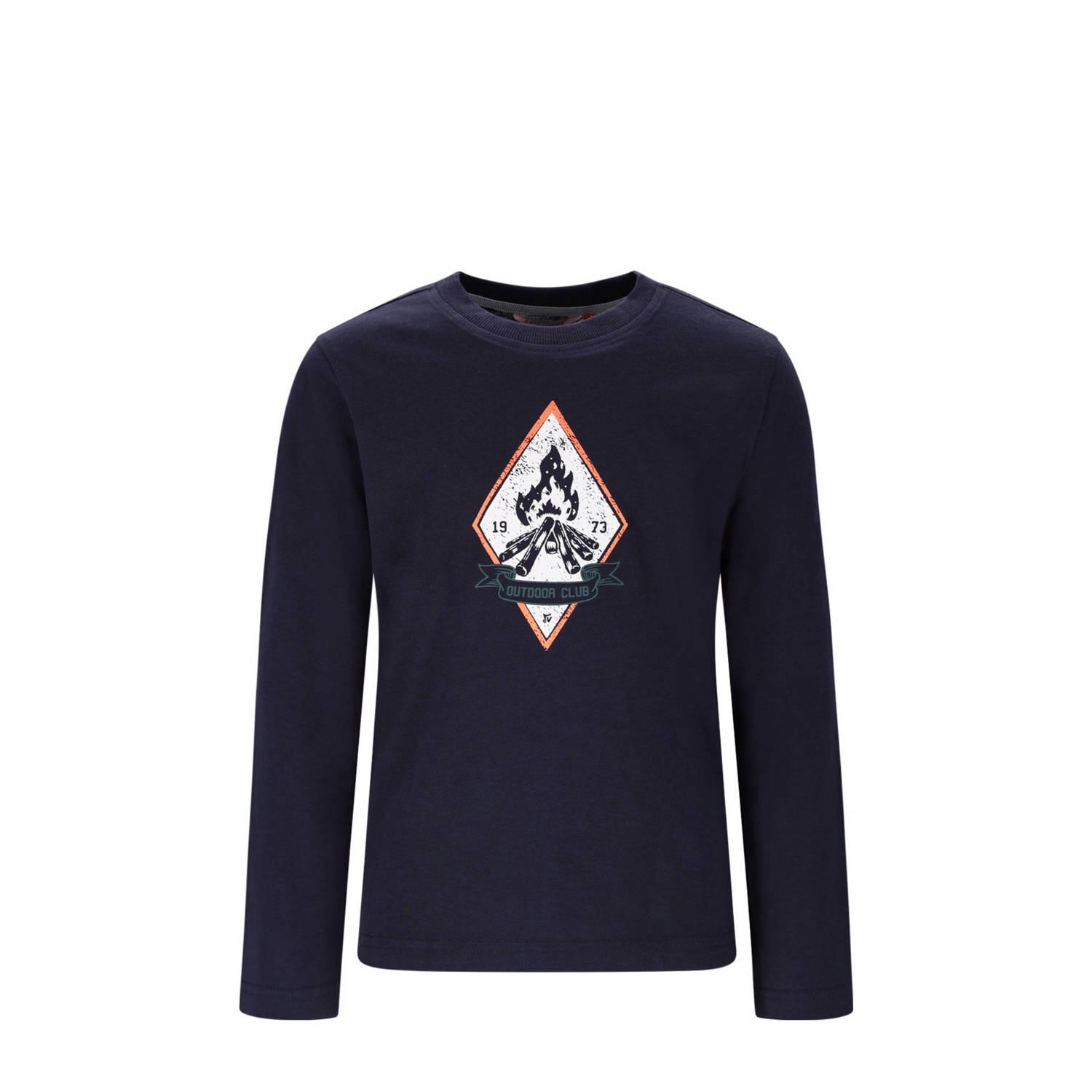 TYGO & vito longsleeve donkerblauw