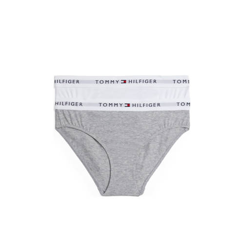Tommy Hilfiger slip - set van 2 lichtgrijs/wit afbeelding
